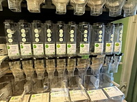 10x kunststof dispensers voor levensmiddelen