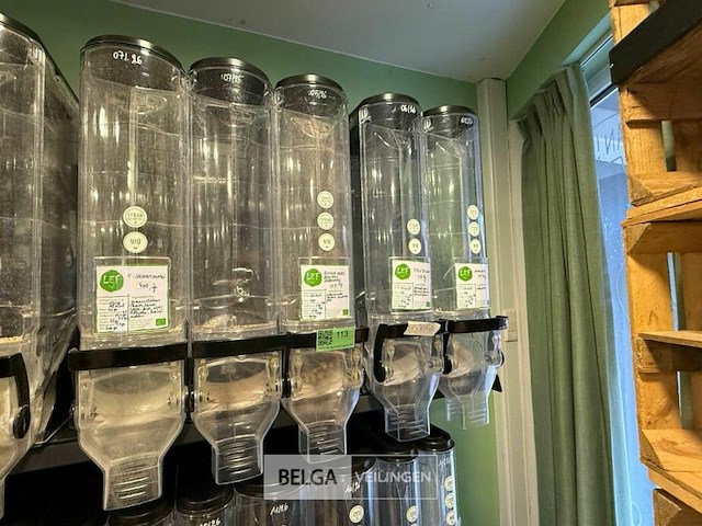 10x kunststof dispensers voor levensmiddelen - afbeelding 1 van  5