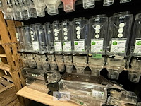 10x kunststof dispensers voor levensmiddelen