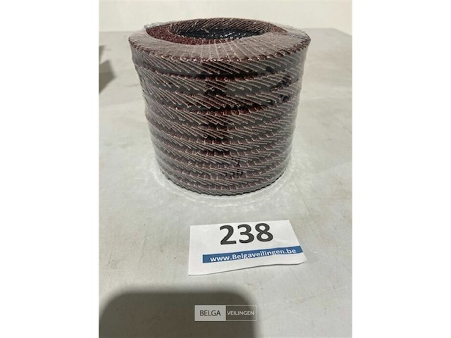 10x lamellenschijf 125x22 grit 40 - afbeelding 2 van  3