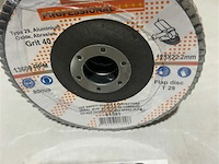 10x lamellenschijf 125x22 grit 40 - afbeelding 3 van  3