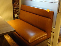 10x lederen zitbank - afbeelding 3 van  7