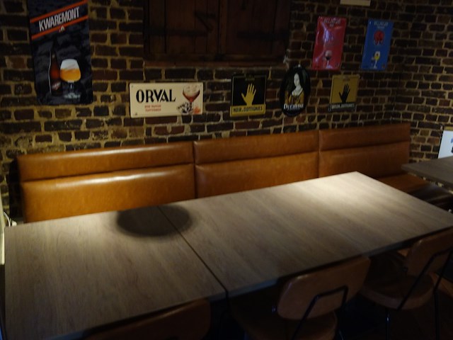 10x lederen zitbank - afbeelding 6 van  7