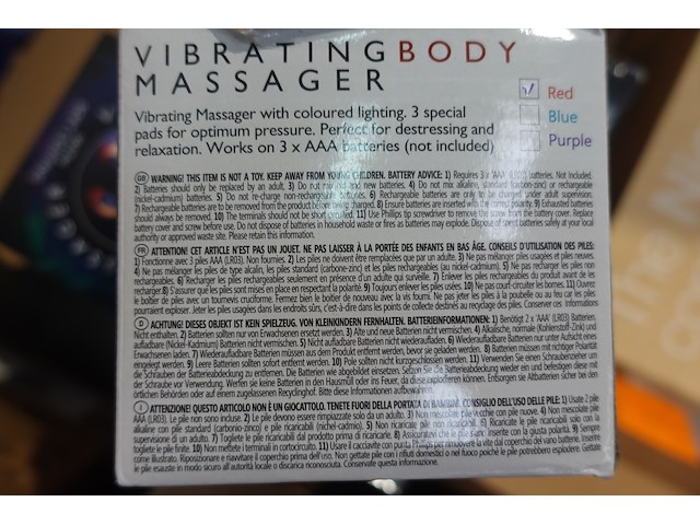 10x massageapparaat - afbeelding 4 van  4