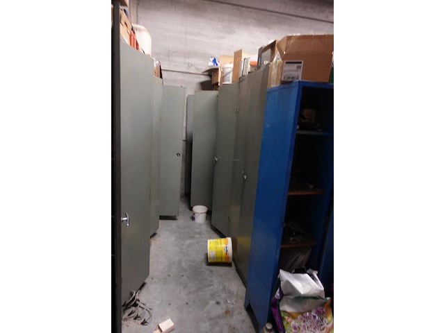 10x metalen kast + inhoud - afbeelding 2 van  25