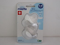 10x milette fopspeen 2 stuks - afbeelding 2 van  4