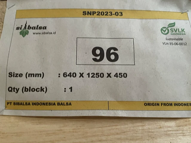 10x pallet balsa hout - afbeelding 8 van  11
