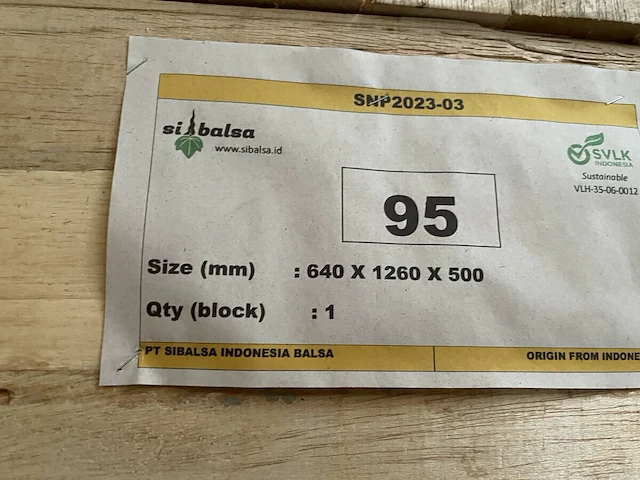 10x pallet balsa hout - afbeelding 9 van  11