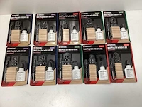 (10x) parkside houtverbindingsset - 33 & 28-delig - houtboor - afbeelding 4 van  4