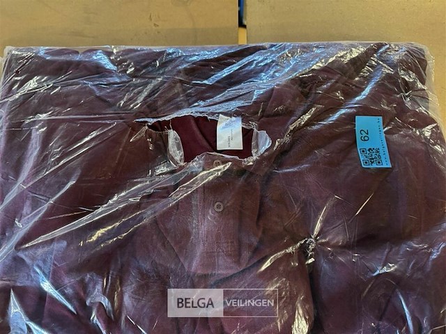 10x polo bordeaux xxl - afbeelding 1 van  4