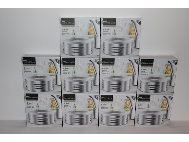10x roestvrijstalen theewarmer migros cucina & tavola - afbeelding 1 van  4