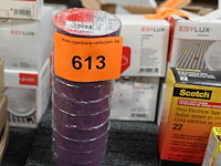 10x rol 3m vinyltape paars - afbeelding 1 van  1