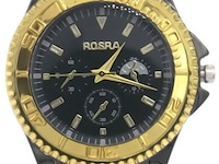 10x rosra jeffe nero heren horloge