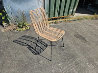 10x rotan stoel stapelbaar flexfurn palm - afbeelding 1 van  4