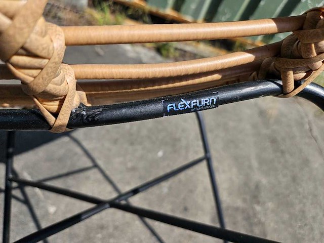 10x rotan stoel stapelbaar flexfurn palm - afbeelding 3 van  4