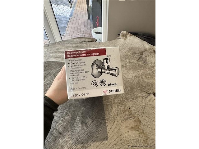 10x schell hoekregelkraan - afbeelding 1 van  1
