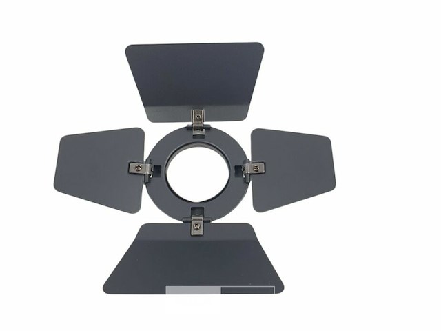 (10x) showtec barndoor black for led compact studio beam - afbeelding 2 van  2