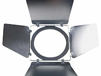 (10x) showtec par barndoor vierbladig, polished aluminium, zilver - afbeelding 3 van  3