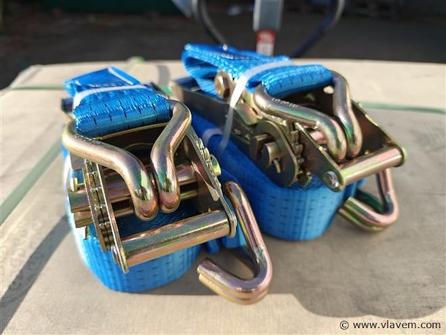 10x spanbanden 5 ton 9 m ergonomisch short - afbeelding 1 van  4