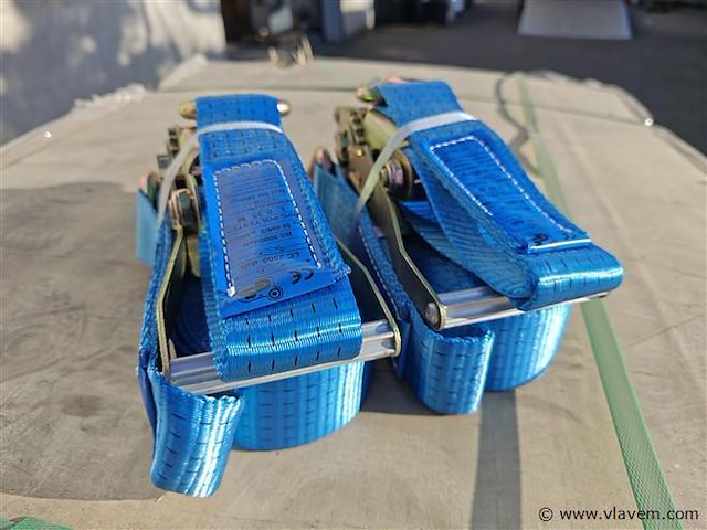 10x spanbanden 5 ton 9 m ergonomisch short - afbeelding 2 van  5