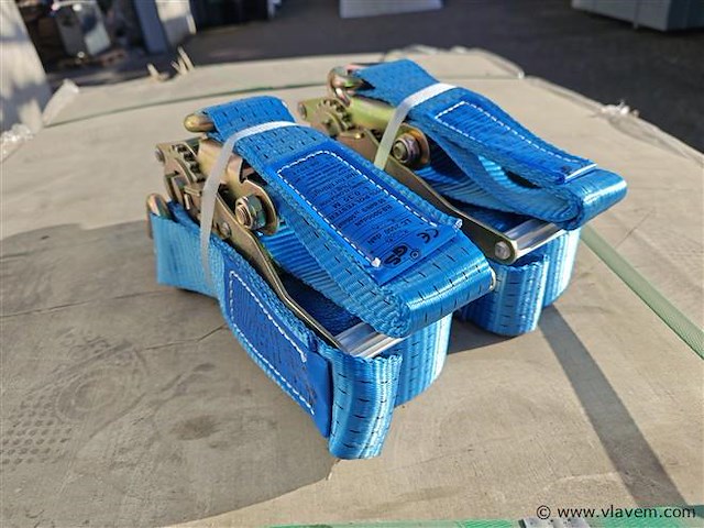 10x spanbanden 5 ton 9 m ergonomisch short - afbeelding 1 van  5