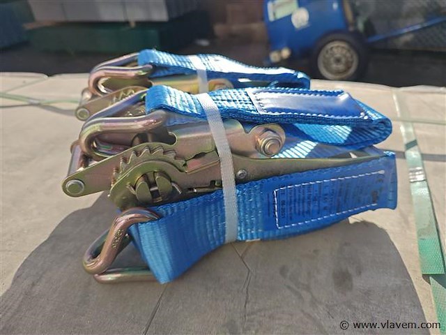 10x spanbanden 5 ton 9 m ergonomisch short - afbeelding 2 van  4