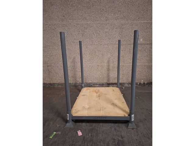 10x stapelbare metalen opslagframe (demonteerbaa - afbeelding 1 van  2