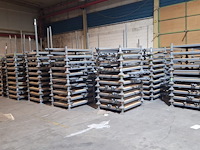 10x stapelbare metalen opslagframe (demonteerbaa - afbeelding 2 van  2