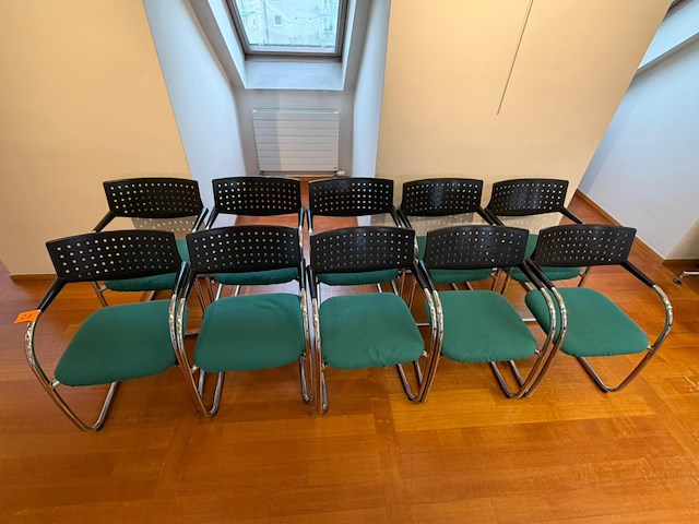 10x stoel buro modern - afbeelding 1 van  5