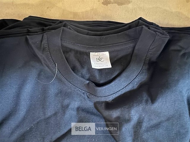 10x t-shirt zwart l - afbeelding 3 van  3