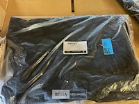 10x t-shirt zwart xxl - afbeelding 2 van  3