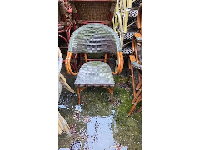 10x terrasstoel - afbeelding 1 van  2