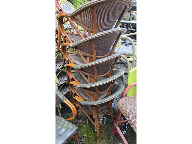 10x terrasstoel - afbeelding 2 van  3