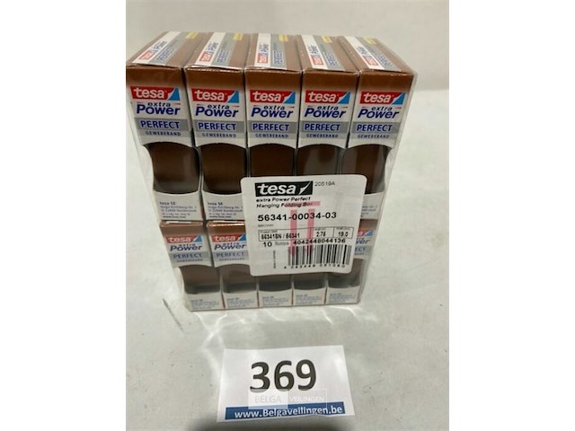 10x tesa textieltape 2,75mx19mm - afbeelding 2 van  3