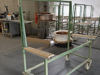 10x verrijdbare metalen kar - afbeelding 3 van  5