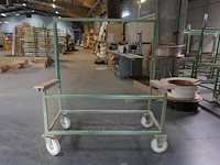 10x verrijdbare metalen kar - afbeelding 2 van  5