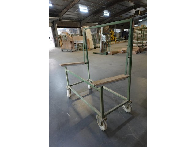 10x verrijdbare metalen kar - afbeelding 1 van  5