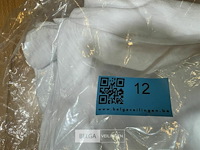 10x witte t-shirts xl - afbeelding 3 van  5