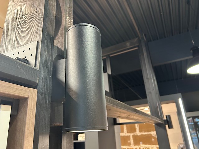 10x zwarte wandspot - afbeelding 1 van  4