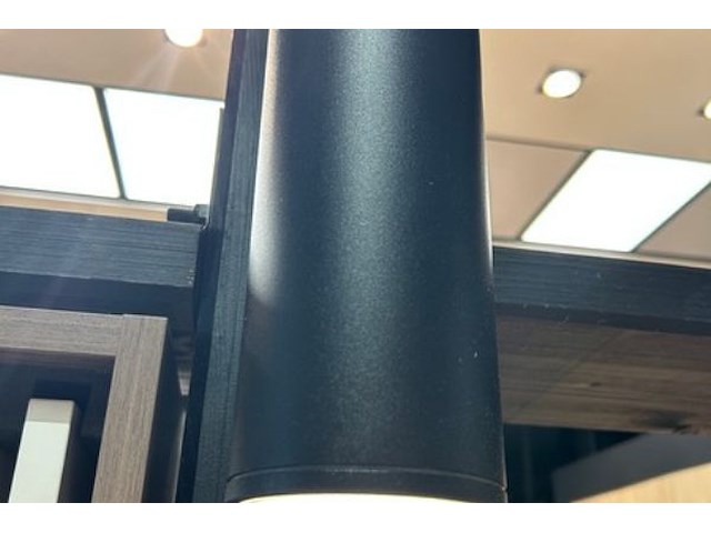 10x zwarte wandspot - afbeelding 2 van  4