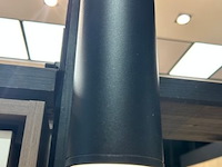 10x zwarte wandspot - afbeelding 2 van  4