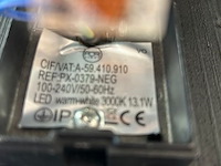 10x zwarte wandspot - afbeelding 3 van  4