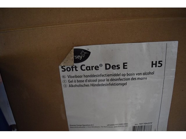 10x0,5l soft care desinfecterende handgel - afbeelding 2 van  4