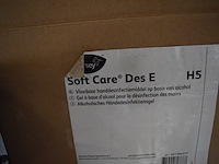 10x0,5l soft care desinfecterende handgel - afbeelding 2 van  4
