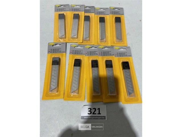 10x10 abreekmessen 18 mm - afbeelding 1 van  3