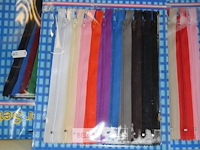 10x10st ritssluitingen - afbeelding 2 van  2