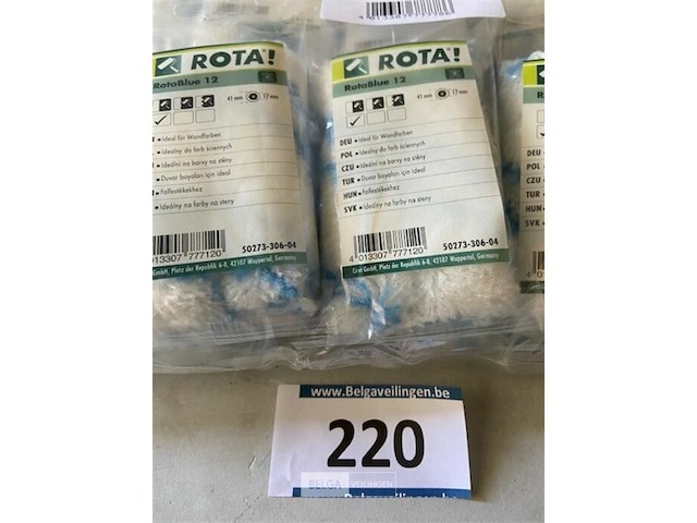 10x2 verfrollen rotablue 12 - afbeelding 1 van  3