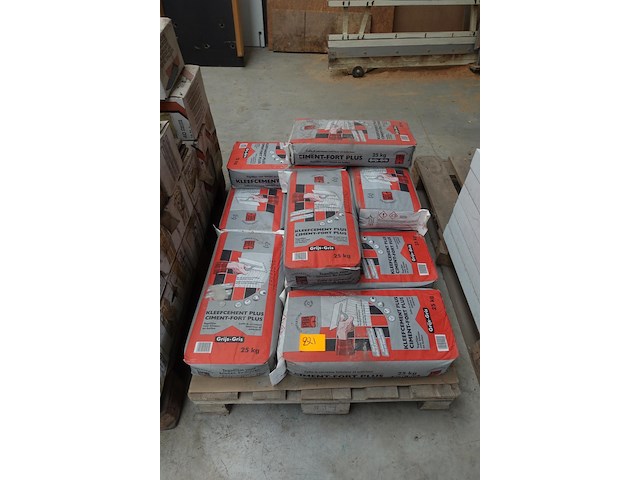 10x25kg tegellijm compaktuna - afbeelding 1 van  2