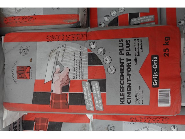 10x25kg tegellijm compaktuna - afbeelding 2 van  2