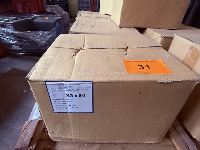 10xdoos torx schroeven m5x50 - afbeelding 1 van  1